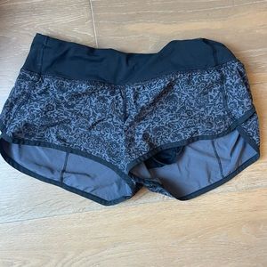 Lulu running shorts!